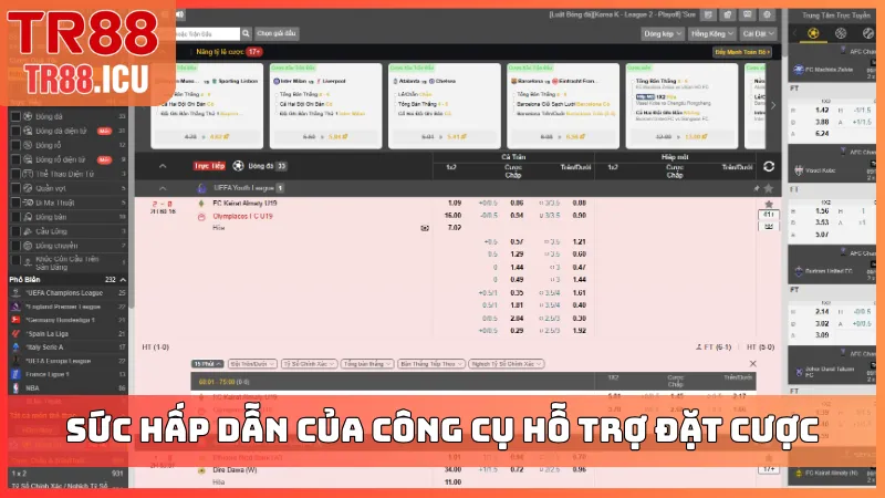 Bật mí các thủ thuật cá cược thể thao nhanh thắng